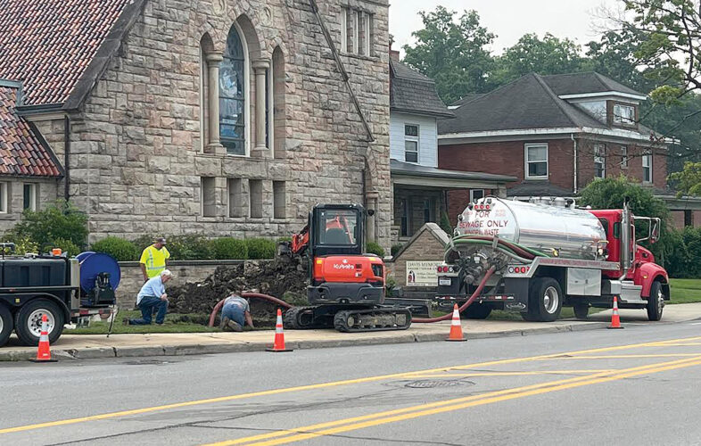 Repairing a Downtown Sewer Line | News, Sports, Jobs - The Intermountain